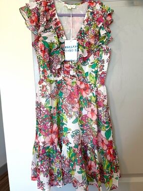 NWT Roller Rabbit Ashbury Floral Ondika Dress